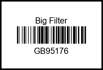 Фильтр воздушный gb95176 big%20filter – купить в Омске. Цены, характеристики, фото в интернет-магазине autotoot.ru