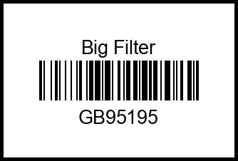 Фильтр воздушный gb95195 big%20filter – купить в Омске. Цены, характеристики, фото в интернет-магазине autotoot.ru