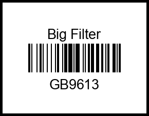 Фильтр воздушный gb9613 big%20filter – купить в Омске. Цены, характеристики, фото в интернет-магазине autotoot.ru