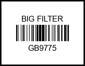 Фильтр воздушный GB-9775 gb9775 big%20filter – купить в Омске. Цены, характеристики, фото в интернет-магазине autotoot.ru