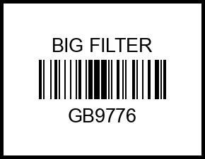Фильтр воздушный GB-9776 gb9776 big%20filter – купить в Омске. Цены, характеристики, фото в интернет-магазине autotoot.ru