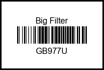 Фильтр воздушный gb977u big%20filter – купить в Омске. Цены, характеристики, фото в интернет-магазине autotoot.ru