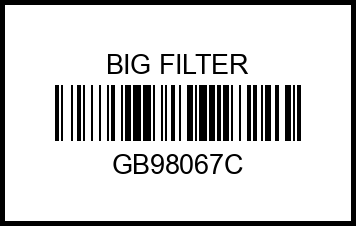 Фильтр салона угольный gb98067c big%20filter – купить в Омске. Цены, характеристики, фото в интернет-магазине autotoot.ru