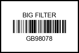 Фильтр салонный GB-98078 gb98078 big%20filter – купить в Омске. Цены, характеристики, фото в интернет-магазине autotoot.ru