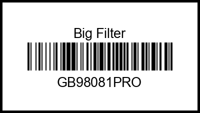 Фильтр салона gb98081pro big%20filter – купить в Омске. Цены, характеристики, фото в интернет-магазине autotoot.ru