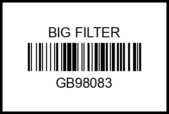 Фильтр салонный (угольный) GB-98083/C gb98083 big%20filter – купить в Омске. Цены, характеристики, фото в интернет-магазине autotoot.ru