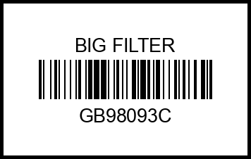 Фильтр салона угольный gb98093c big%20filter – купить в Омске. Цены, характеристики, фото в интернет-магазине autotoot.ru