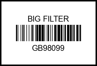 Фильтр салона угольный HAVAL F7, F7x, Jolion GB-98099/C gb98099 big%20filter – купить в Омске. Цены, характеристики, фото в интернет-магазине autotoot.ru