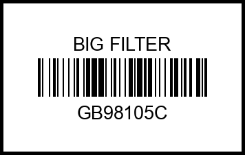 Фильтр салонный угольный gb98105c big%20filter – купить в Омске. Цены, характеристики, фото в интернет-магазине autotoot.ru