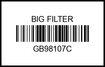 Фильтр салонный угольный gb98107c big%20filter – купить в Омске. Цены, характеристики, фото в интернет-магазине autotoot.ru