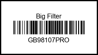 Фильтр салона gb98107pro big%20filter – купить в Омске. Цены, характеристики, фото в интернет-магазине autotoot.ru
