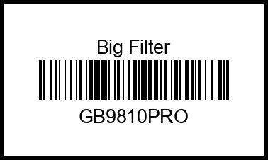 Фильтр салона gb9810pro big%20filter – купить в Омске. Цены, характеристики, фото в интернет-магазине autotoot.ru