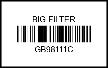 Фильтр салонный угольный gb98111c big%20filter – купить в Омске. Цены, характеристики, фото в интернет-магазине autotoot.ru