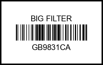 Фильтр салонный gb9831ca big%20filter – купить в Омске. Цены, характеристики, фото в интернет-магазине autotoot.ru