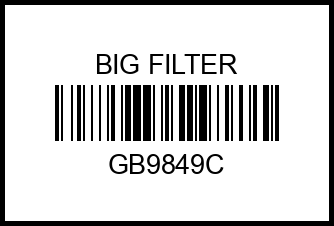 Фильтр салонный угольный gb9849c big%20filter – купить в Омске. Цены, характеристики, фото в интернет-магазине autotoot.ru