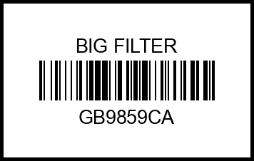Фильтр салонный антиаллергенный gb9859ca big%20filter – купить в Омске. Цены, характеристики, фото в интернет-магазине autotoot.ru