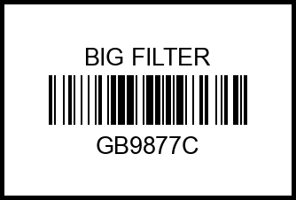 Фильтр салонный угольный gb9877c big%20filter – купить в Омске. Цены, характеристики, фото в интернет-магазине autotoot.ru