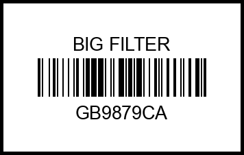Фильтр салонный антибактериальный BIG GB-9879/CA gb9879ca big%20filter – купить в Омске. Цены, характеристики, фото в интернет-магазине autotoot.ru