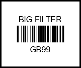 Фильтр воздушный GB-99 gb99 big%20filter – купить в Омске. Цены, характеристики, фото в интернет-магазине autotoot.ru