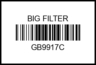 Фильтр салонный угольный BIG GB-9917/C gb9917c big%20filter – купить в Омске. Цены, характеристики, фото в интернет-магазине autotoot.ru