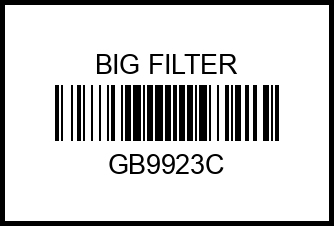 Фильтр салонный угольный gb9923c big%20filter – купить в Омске. Цены, характеристики, фото в интернет-магазине autotoot.ru
