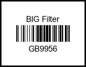 Фильтр салона BIG Filter GB-9956 gb9956 big%20filter – купить в Омске. Цены, характеристики, фото в интернет-магазине autotoot.ru