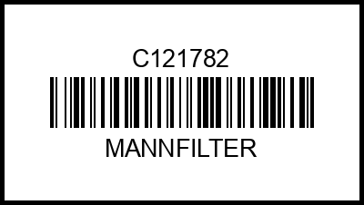 C12178/2 MANN Фильтр воздушный mannfilter c121782 – купить в Омске. Цены, характеристики, фото в интернет-магазине autotoot.ru