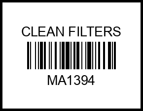 Фильтр воздушный HYUNDAI: MATRIX 01- ma1394 clean%20filters – купить в Омске. Цены, характеристики, фото в интернет-магазине autotoot.ru