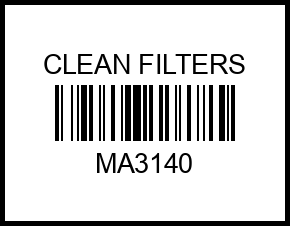 Фильтр воздушный MERCEDES-BENZ: E-CLASS 02-, E-CLASS T-Model 03-, S-CLASS 02-05 ma3140 clean%20filters – купить в Омске. Цены, характеристики, фото в интернет-магазине autotoot.ru