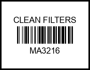 Фильтр воздушный CHEVROLET: SPARK 1.0SX 05-, SPARK (M300) 1.0i/1.0LPG/1.2i/1.2LPG 10- ma3216 clean%20filters – купить в Омске. Цены, характеристики, фото в интернет-магазине autotoot.ru