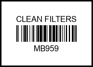 Фильтр топливный mb959 clean%20filters – купить в Омске. Цены, характеристики, фото в интернет-магазине autotoot.ru