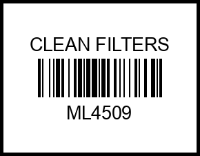 ML4509 CLEAN FILTERS Фильтр масляный ml4509 clean%20filters – купить в Омске. Цены, характеристики, фото в интернет-магазине autotoot.ru