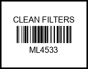 ML4533 CLEAN FILTERS Фильтр масляный ml4533 clean%20filters – купить в Омске. Цены, характеристики, фото в интернет-магазине autotoot.ru