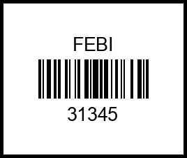 31345 FEBI Полувтулка стабилизатора переднего, 1шт 31345 febi – купить в Омске. Цены, характеристики, фото в интернет-магазине autotoot.ru
