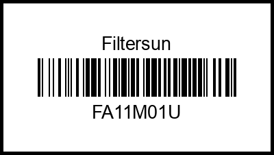 Фильтр воздушный fa11m01u filtersun – купить в Омске. Цены, характеристики, фото в интернет-магазине autotoot.ru