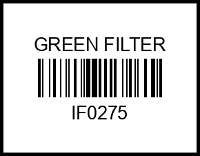FIAT 500 07-> 
FORD Ka 08-> if0275 green%20filter – купить в Омске. Цены, характеристики, фото в интернет-магазине autotoot.ru