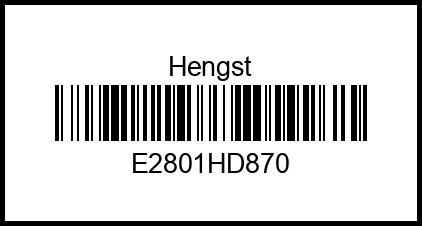 Фт Hengst E2801H D870 FOTON AUMAN 6шт/уп e2801hd870 hengst – купить в Омске. Цены, характеристики, фото в интернет-магазине autotoot.ru