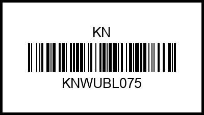 KNWUBL075 БАЛАНСИРОВОЧНЫЙ ГРУЗ 7,5G / 3X25X14 ММ (1 ОТВ. O8ММ) KN knwubl075 kn – купить в Омске. Цены, характеристики, фото в интернет-магазине autotoot.ru