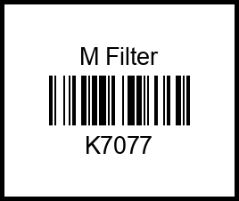 Фильтр воздушный k7077 m%20filter – купить в Омске. Цены, характеристики, фото в интернет-магазине autotoot.ru