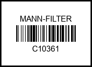 Фильтр воздушный c10361 mann-filter – купить в Омске. Цены, характеристики, фото в интернет-магазине autotoot.ru