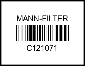 Фв MANN C 12 107/1 (AR 265/1) Audi A2, Volkswagen Polo III В c121071 mann-filter – купить в Омске. Цены, характеристики, фото в интернет-магазине autotoot.ru