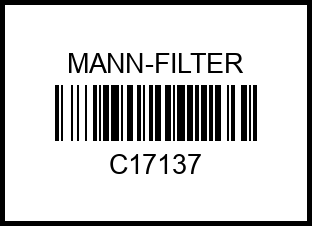 Фильтр воздушный AUDI Allroad II (4FH), A6 (4F/C6) - petrol engines c17137 mann-filter – купить в Омске. Цены, характеристики, фото в интернет-магазине autotoot.ru