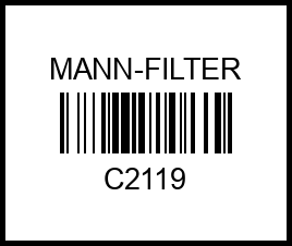 Фильтр воздушный Daewoo Matiz 98-05 c2119 mann-filter – купить в Омске. Цены, характеристики, фото в интернет-магазине autotoot.ru