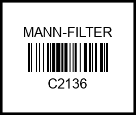 Фильтр воздушный MITSUBISHI Colt V, Lancer VI, Lancer VII, Outlander I (Airtrek) c2136 mann-filter – купить в Омске. Цены, характеристики, фото в интернет-магазине autotoot.ru
