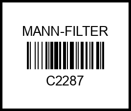 Фильтр воздушный MERCEDES-BENZ (DAIMLER AG) A-Klasse (W169), B-Klasse (W245) c2287 mann-filter – купить в Омске. Цены, характеристики, фото в интернет-магазине autotoot.ru