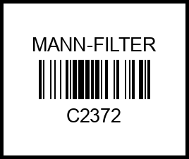 Фв MANN C 2372 CHERY, CHRYSLER З c2372 mann-filter – купить в Омске. Цены, характеристики, фото в интернет-магазине autotoot.ru