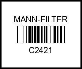 фильтр c2421 mann-filter – купить в Омске. Цены, характеристики, фото в интернет-магазине autotoot.ru
