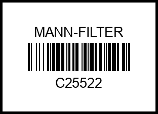 Фильтр воздушный c25522 mann-filter – купить в Омске. Цены, характеристики, фото в интернет-магазине autotoot.ru