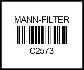 Фильтр воздушный c2573 mann-filter – купить в Омске. Цены, характеристики, фото в интернет-магазине autotoot.ru