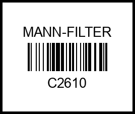 Фильтр воздушный Toyota Yaris I 99-06, Aygo >06, Citroen C1 >06, Peugeot 107 >06 c2610 mann-filter – купить в Омске. Цены, характеристики, фото в интернет-магазине autotoot.ru
